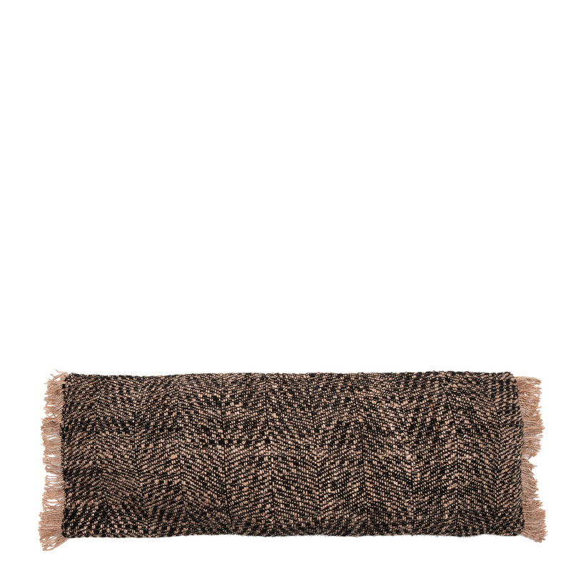 Bazar Bizar-collectie Oh My Gee Kussenhoes - Zwart Koper - 35x100