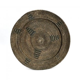 Bazar Bizar The Jasmine Plate - Brown - M