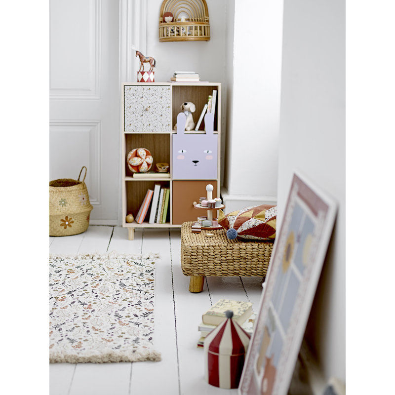 Bloomingville-collectie Mojo Stool, Nature, Water Hyacinth