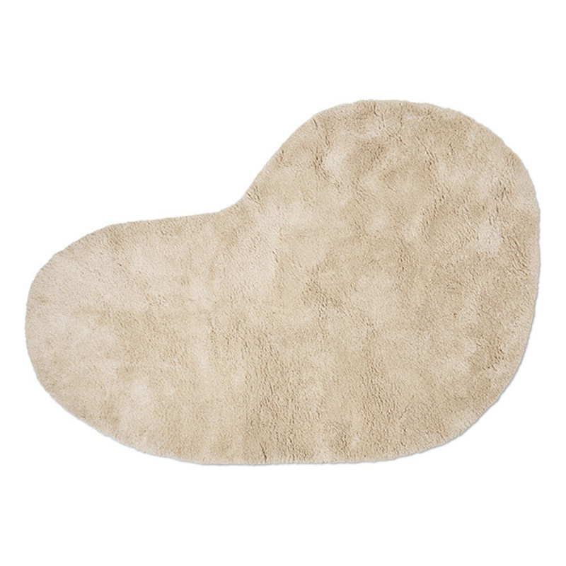 ferm LIVING-collectie Forma Wool Rug - Off-white