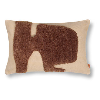 ferm LIVING Lay Cushion - Rectangular - Sand/Sugar Kelp