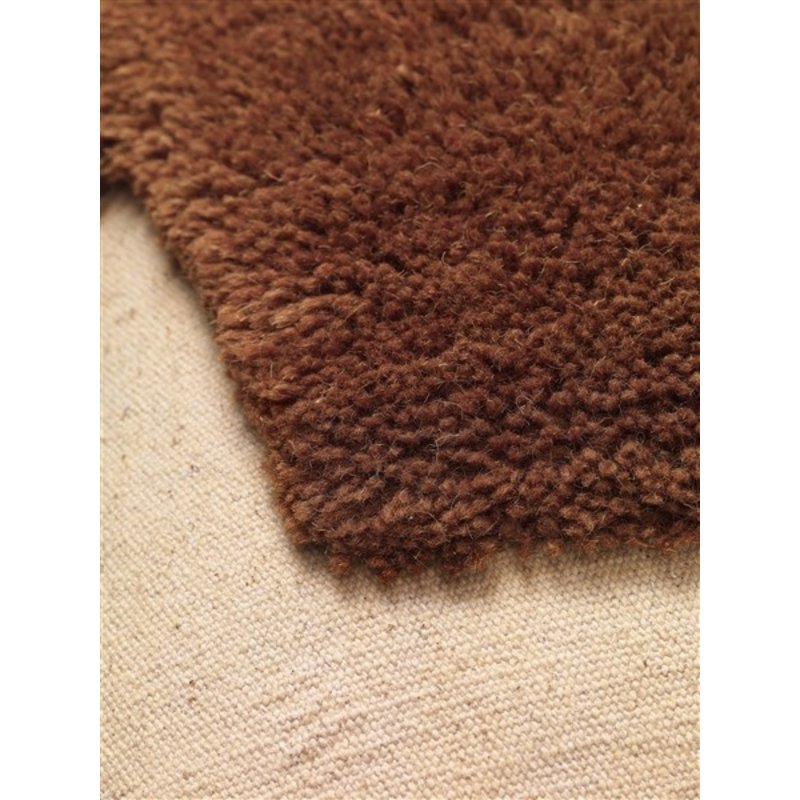 ferm LIVING-collectie Kussen Lay zand/bruin 40x60 cm