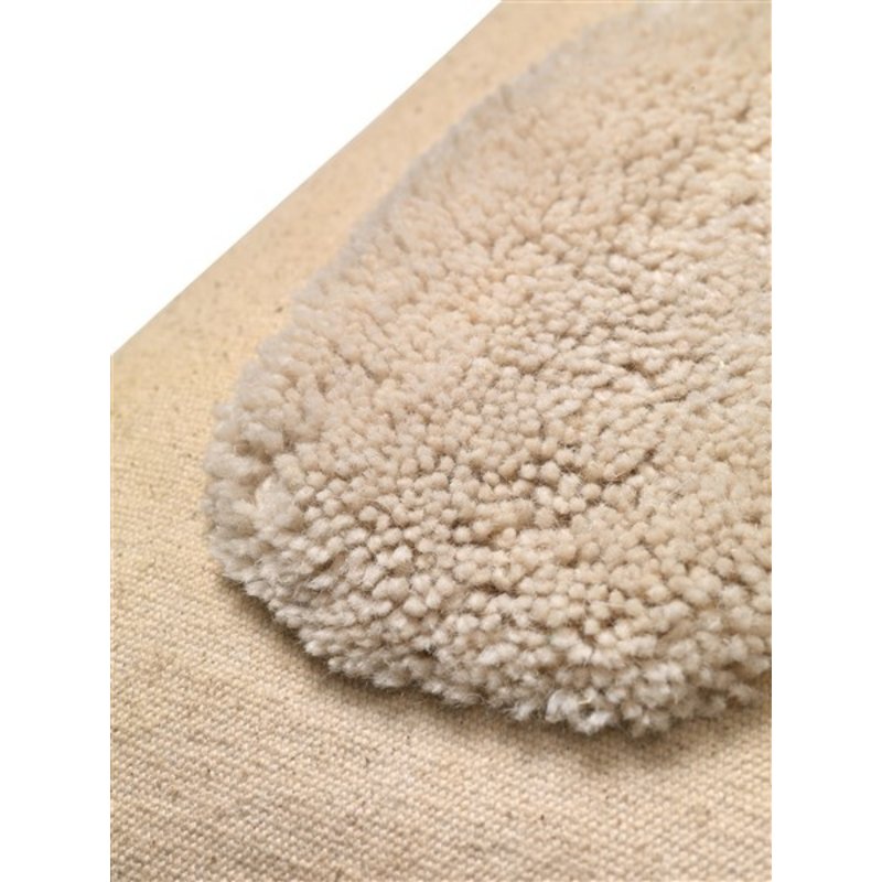 ferm LIVING-collectie Lay Cushion - Sand/Off-white