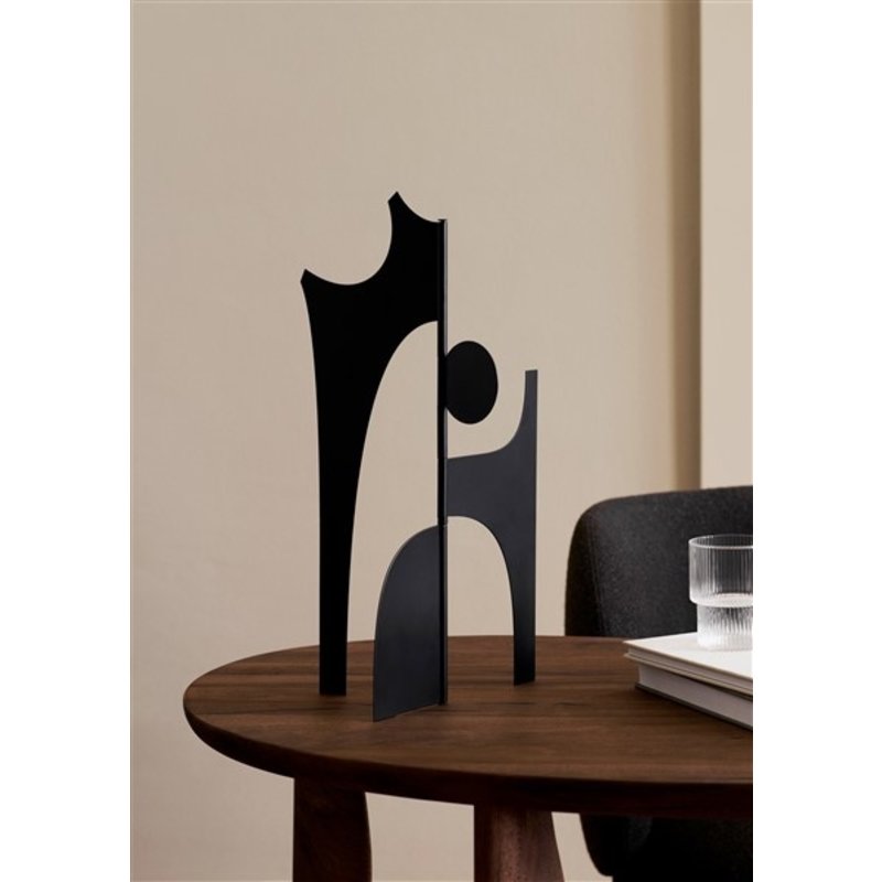 ferm LIVING-collectie Contour Piece - Black