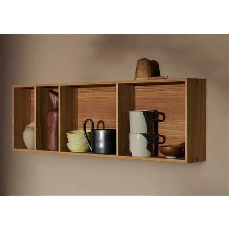 ferm LIVING-collectie Bon Shelf - Oiled Oak