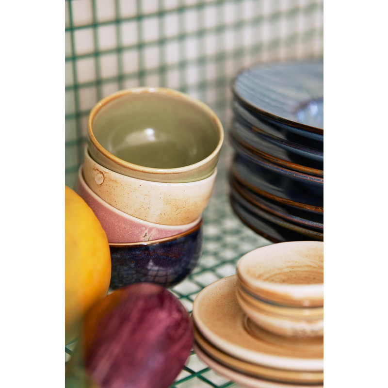 HKLIVING-collectie Chef ceramics: bowl, rustic cream/brown