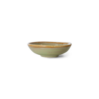 HKLIVING Chef ceramics: small dish, moss green