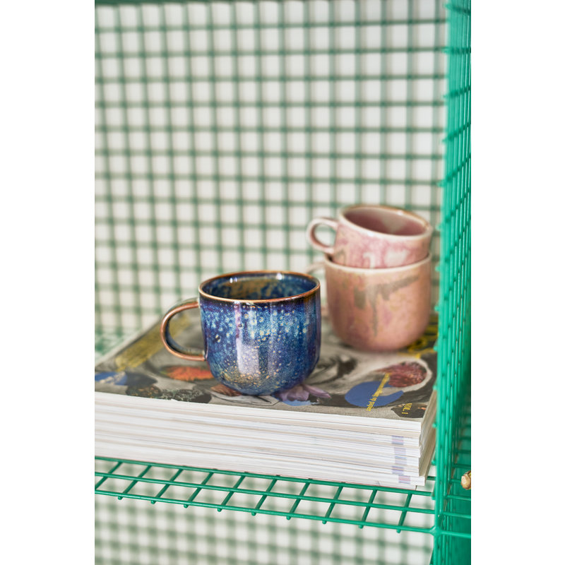 HKLIVING-collectie Chef ceramics mok rustiek roze