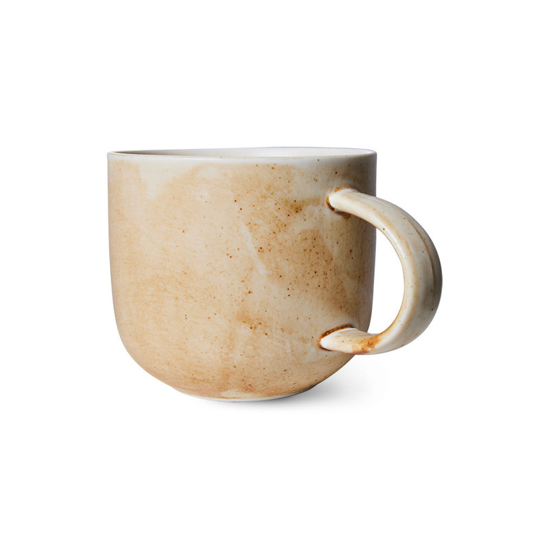 HKLIVING-collectie Chef ceramics: mug, rustic cream/brown