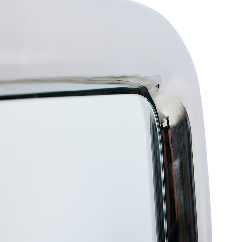 HKLIVING-collectie Chubby spiegel chroom 80 cm
