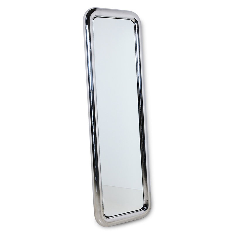 HKliving-collectie Chubby standing chrome mirror