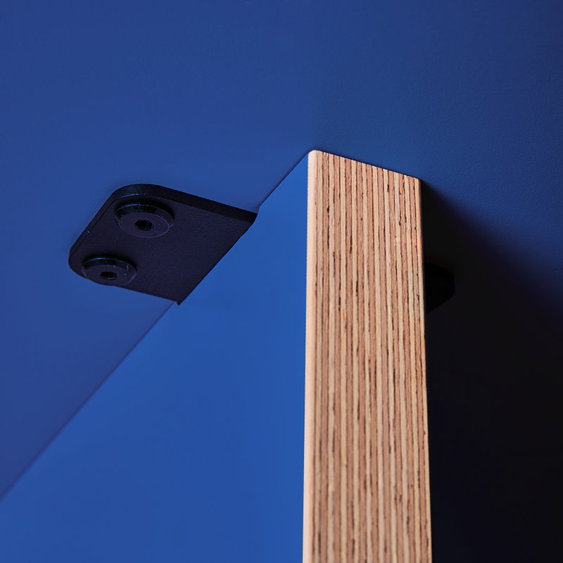 HKliving-collectie Eettafel rechthoek blauw 220 cm