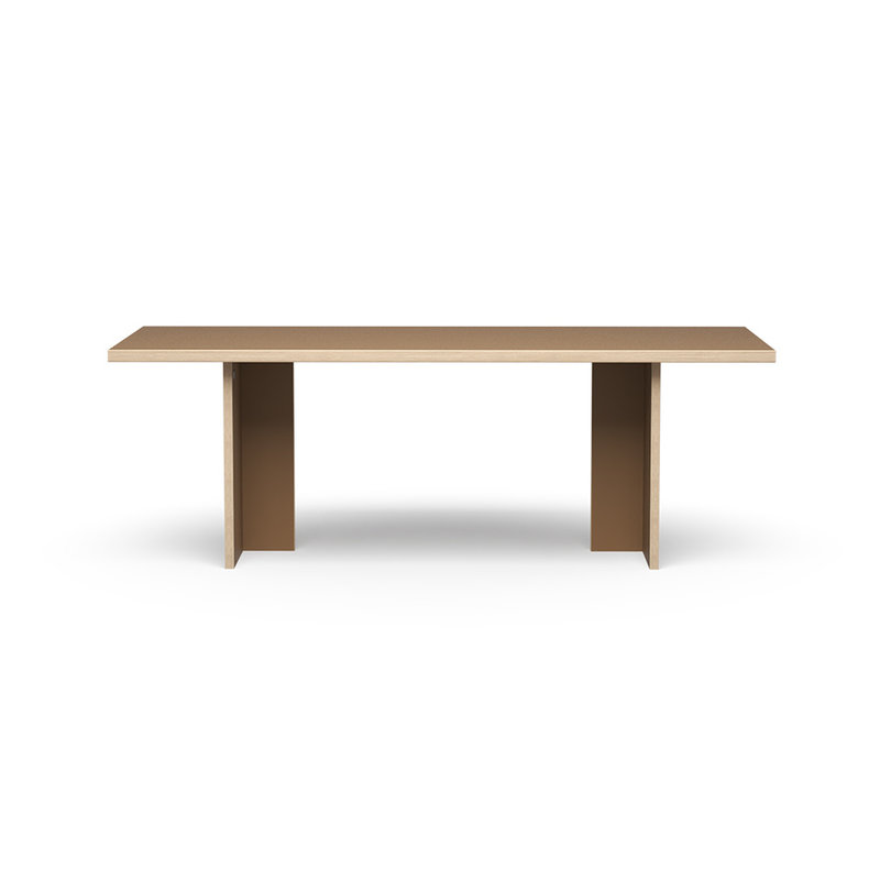 HKliving-collectie Eettafel rechthoek bruin 220 cm