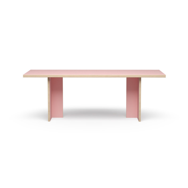 HKLIVING-collectie Dining table, pink, rectangular 220cm