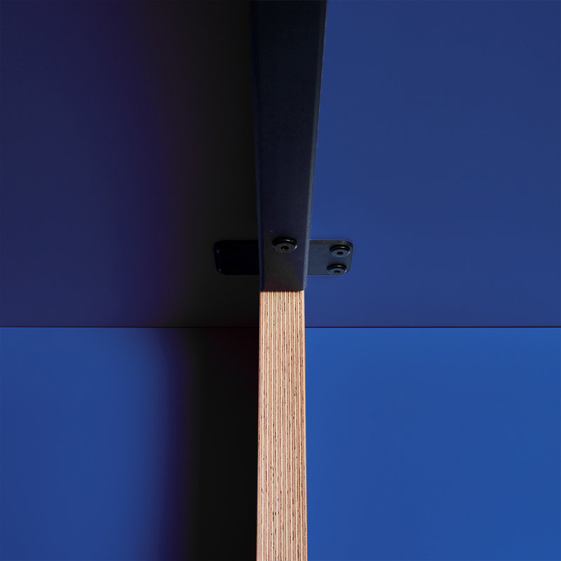 HKLIVING-collectie Dining table, blue, rectangular 280cm