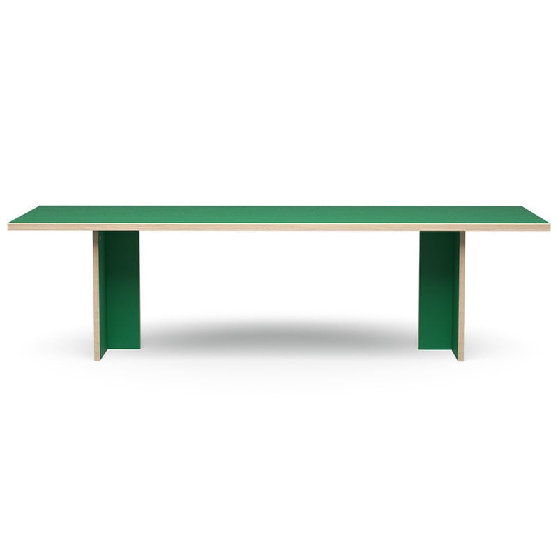 HKLIVING-collectie Dining table, green, rectangular 280cm