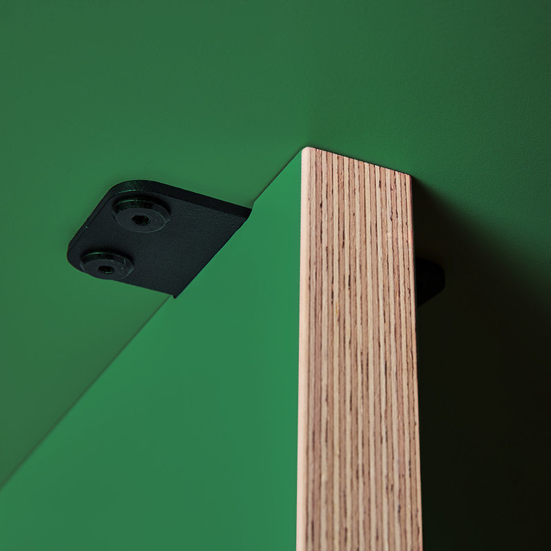 HKliving-collectie Eettafel rechthoek groen 280 cm