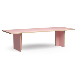 HKLIVING Eettafel rechthoek roze 280 cm