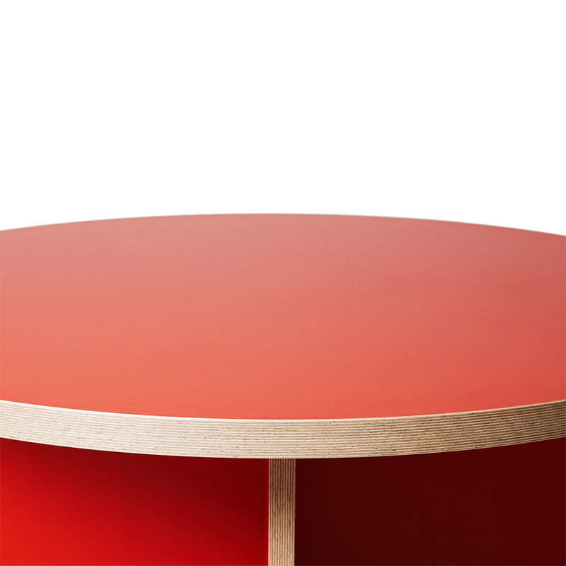 HKliving-collectie Dining table, orange, round 130cm