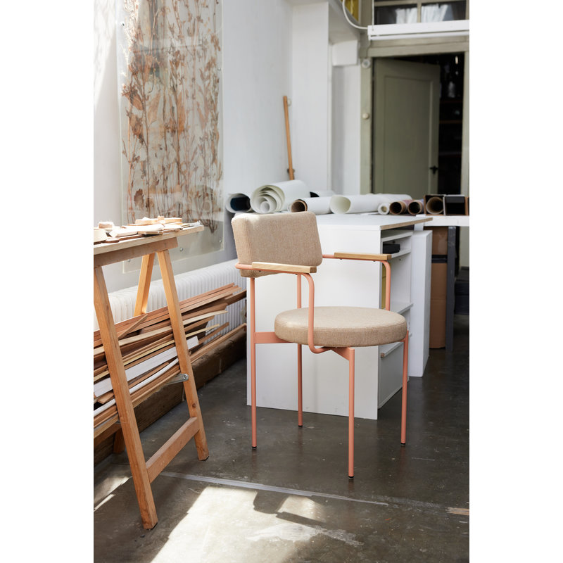 HKliving-collectie Dining armchair nude, main line flax, morden