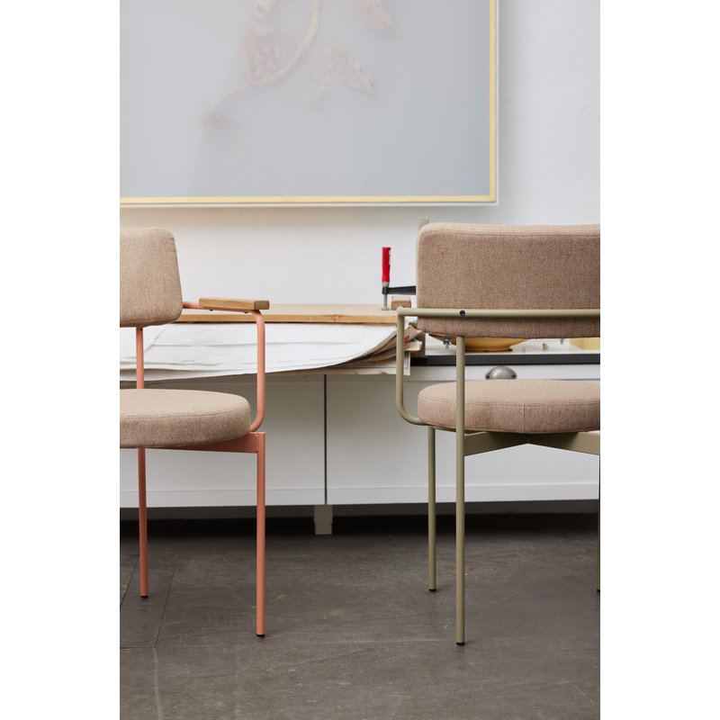 HKliving-collectie Dining armchair nude, main line flax, morden