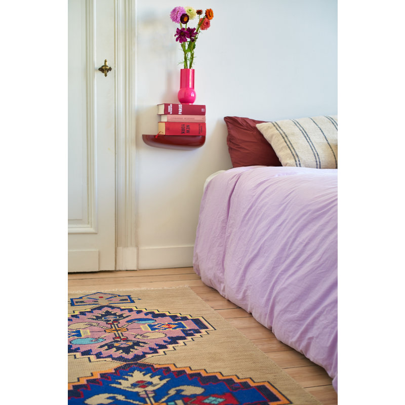 HKLIVING-collectie Glass vase flamingo pink
