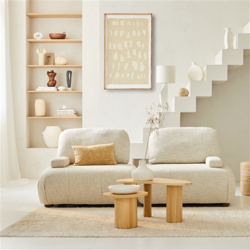 Urban Nature Culture-collectie Armleuning modulaire sofa naturel