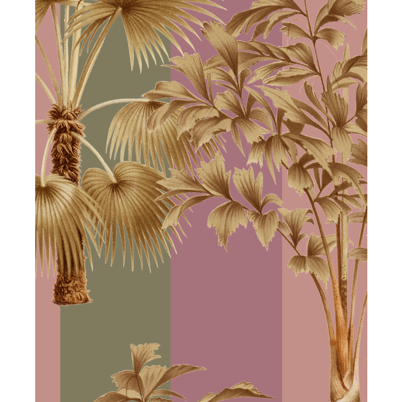 Creative Lab Amsterdam-collectie Golden Palms Wallpaper Mural