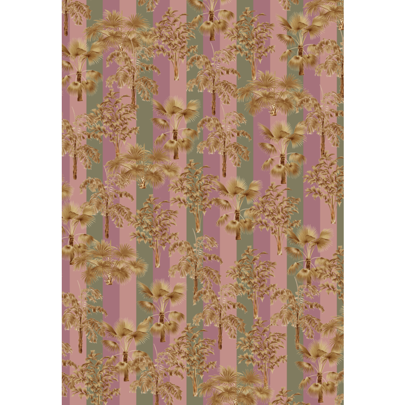 Creative Lab Amsterdam-collectie Golden Palms Wallpaper Mural
