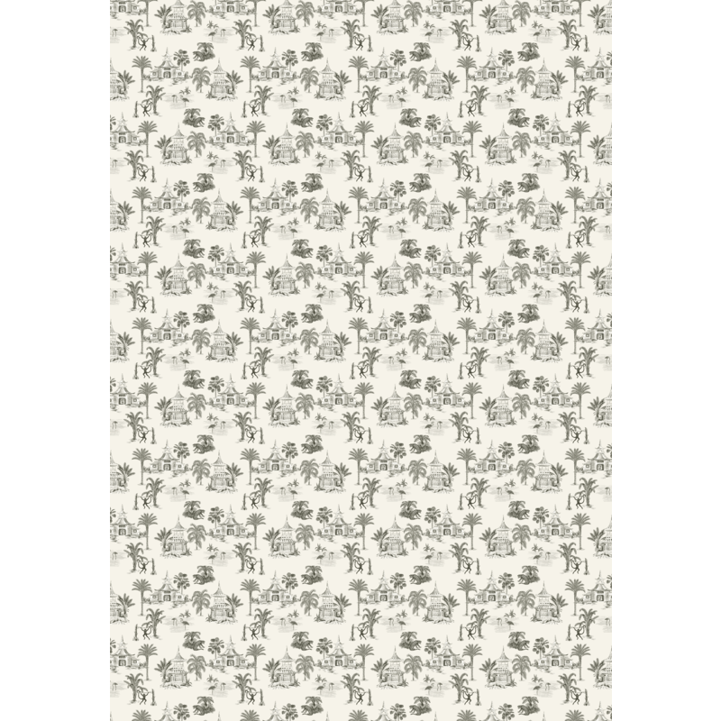 Creative Lab Amsterdam-collectie Oriental Teahouse Offwhite behang Mural