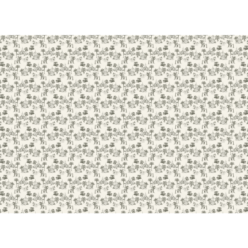 Creative Lab Amsterdam-collectie Oriental Teahouse Offwhite behang Mural