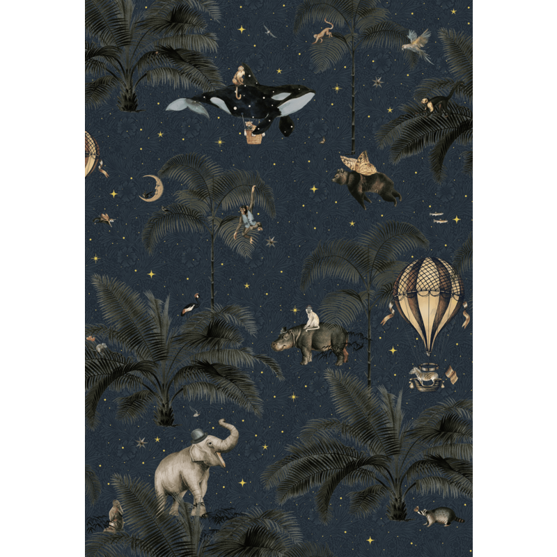 Creative Lab Amsterdam-collectie Oliver Teddy Wallpaper Mural
