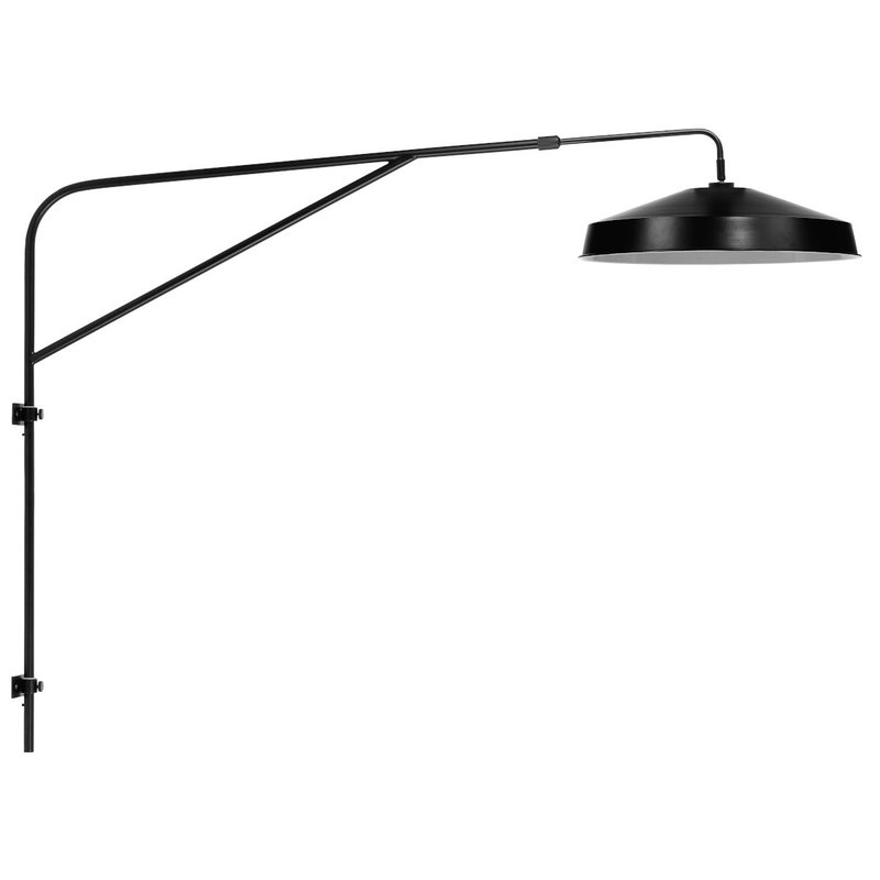 it's about RoMi-collectie Wall lamp Brighton/shade black