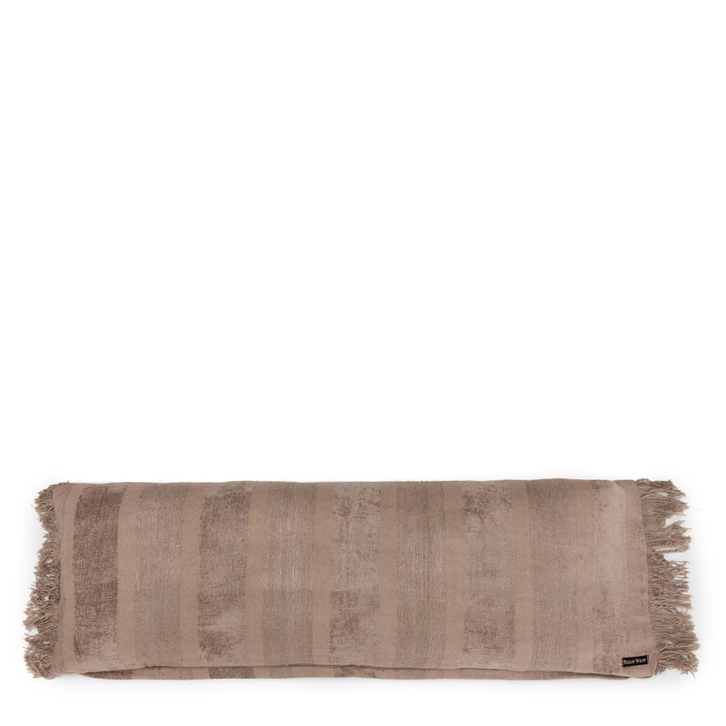 Bazar Bizar-collectie Oh My Gee Kussenhoes - Concrete Velvet - 35x100