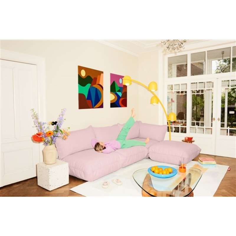 Fatboy-collectie sumo corner sofa bubble pink