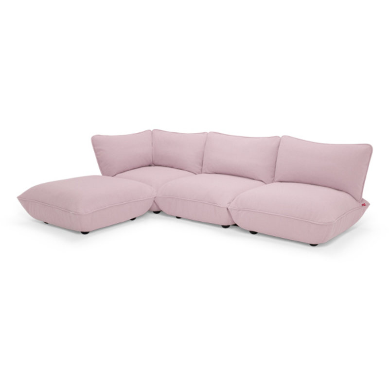 Fatboy-collectie sumo corner sofa bubble pink