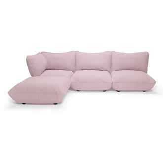 Fatboy sumo corner sofa bubble pink