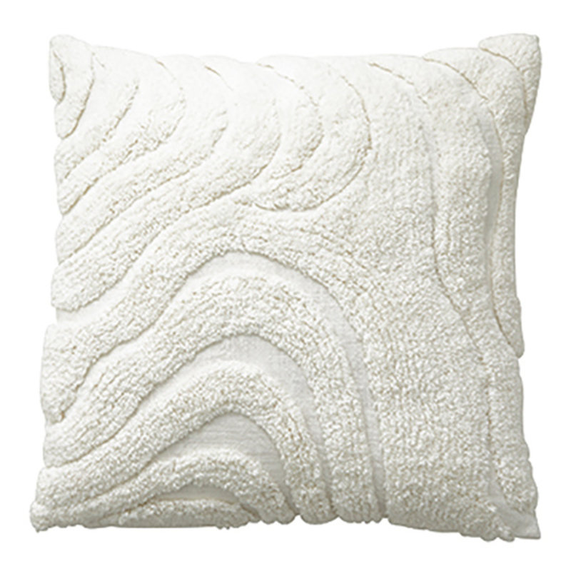 Nordal-collectie TUFE cushion cover creme