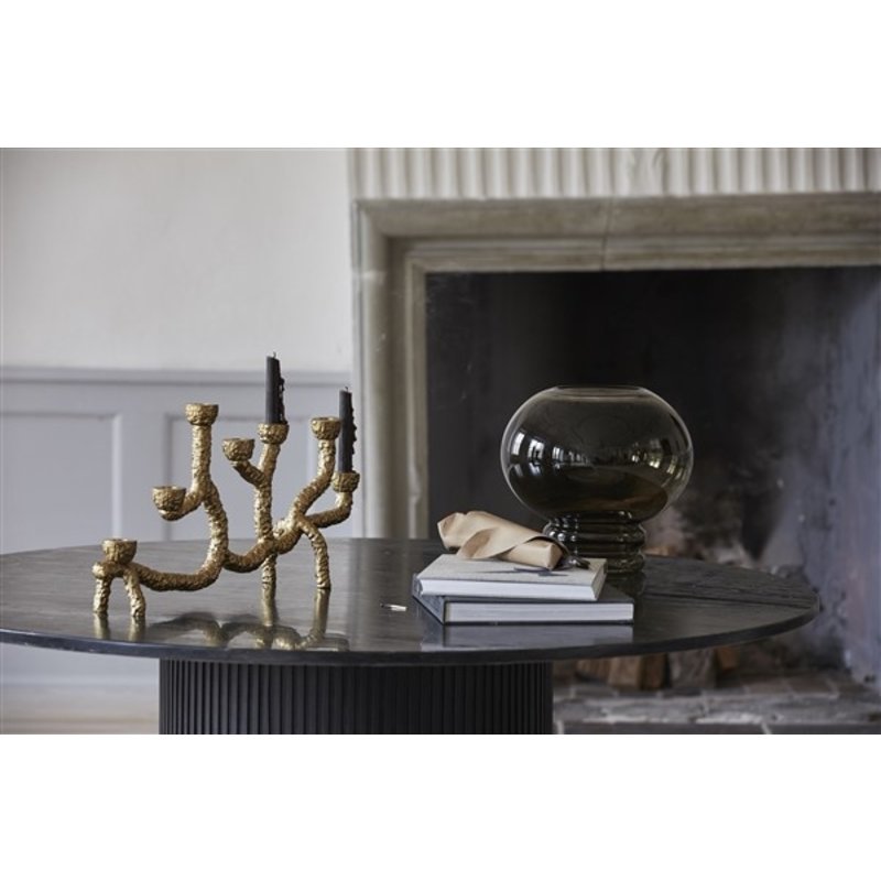 Nordal-collectie BARRA candleholder gold