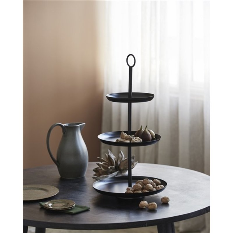 Nordal-collectie ASSAM etagere black