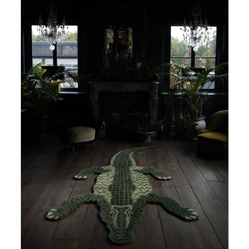 Doing Goods-collectie XL Vloerkleed Coolio Crocodile