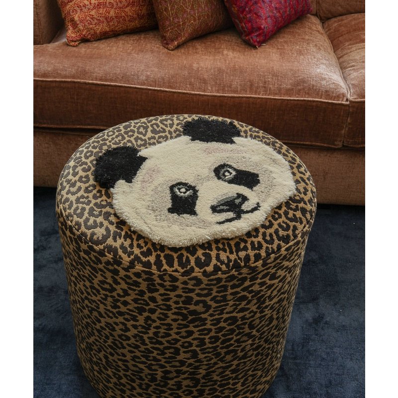 Doing Goods-collectie Vloerkleed Plumpy Panda hoofd
