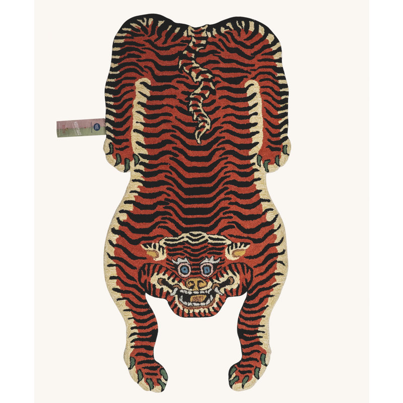 Doing Goods-collectie Vloerkleed Heritage Santana tijger