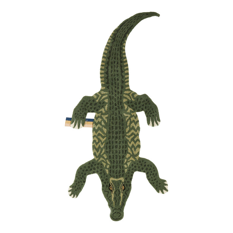 Doing Goods-collectie Vloerkleed Coolio Krokodil  Groot