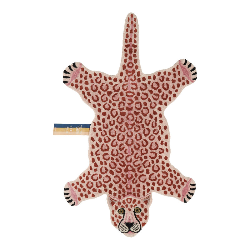 Doing Goods-collectie Vloerkleed Pinky Leopard  groot
