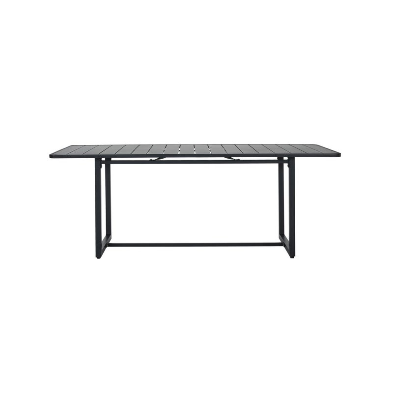 House Doctor-collectie Garden table Helo black 200x90 cm