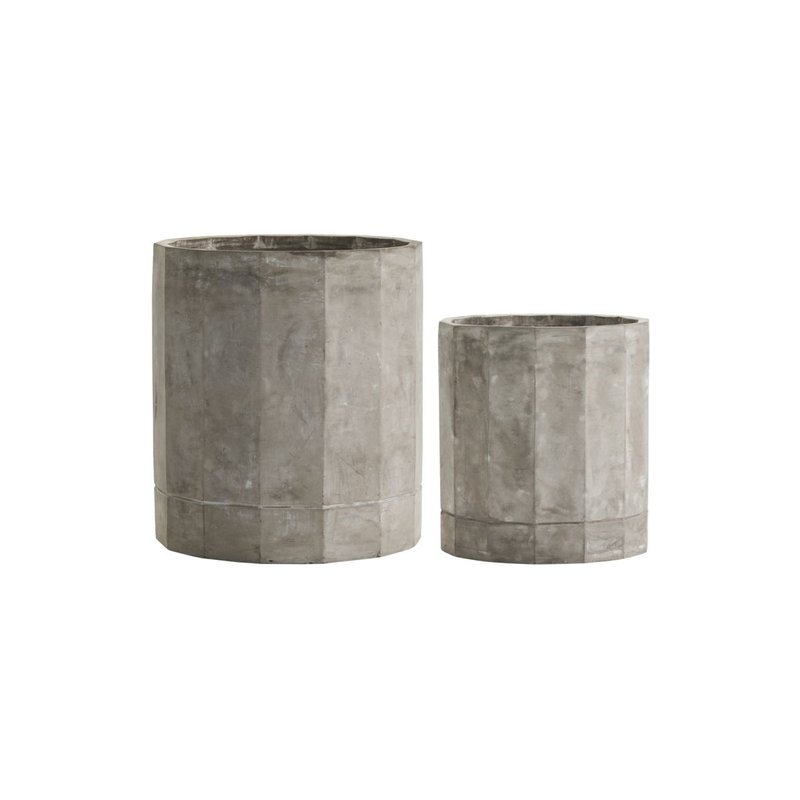 House Doctor-collectie Plant pots Gon natural - set of 2