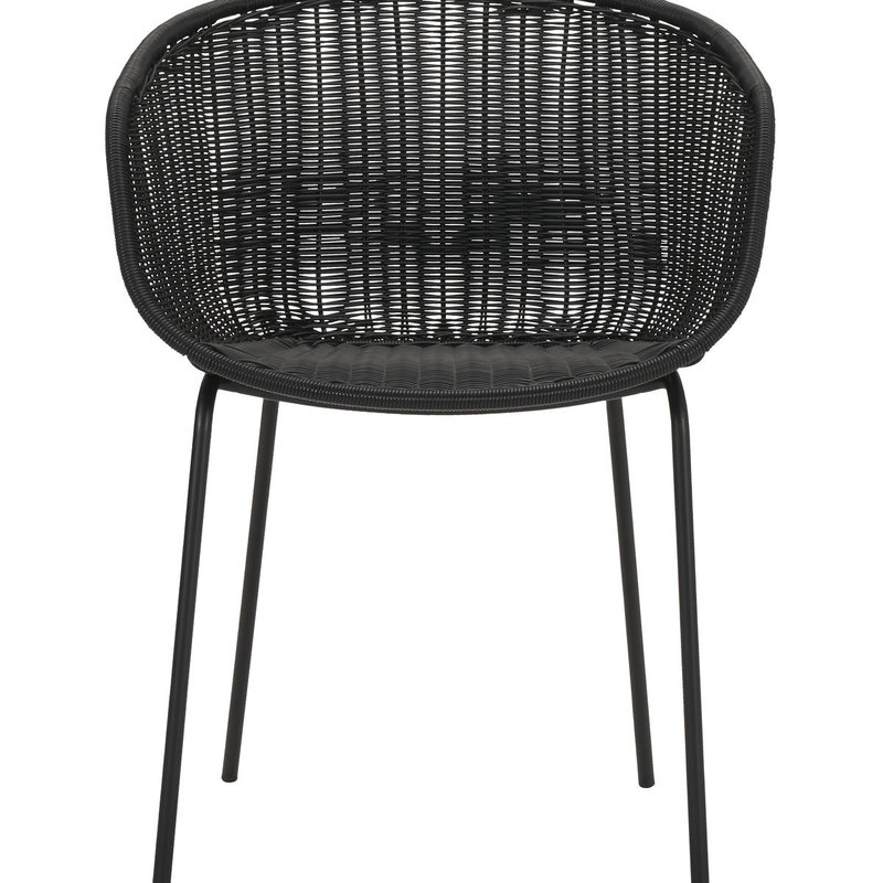 House Doctor-collectie Fauteuil Hapur zwart