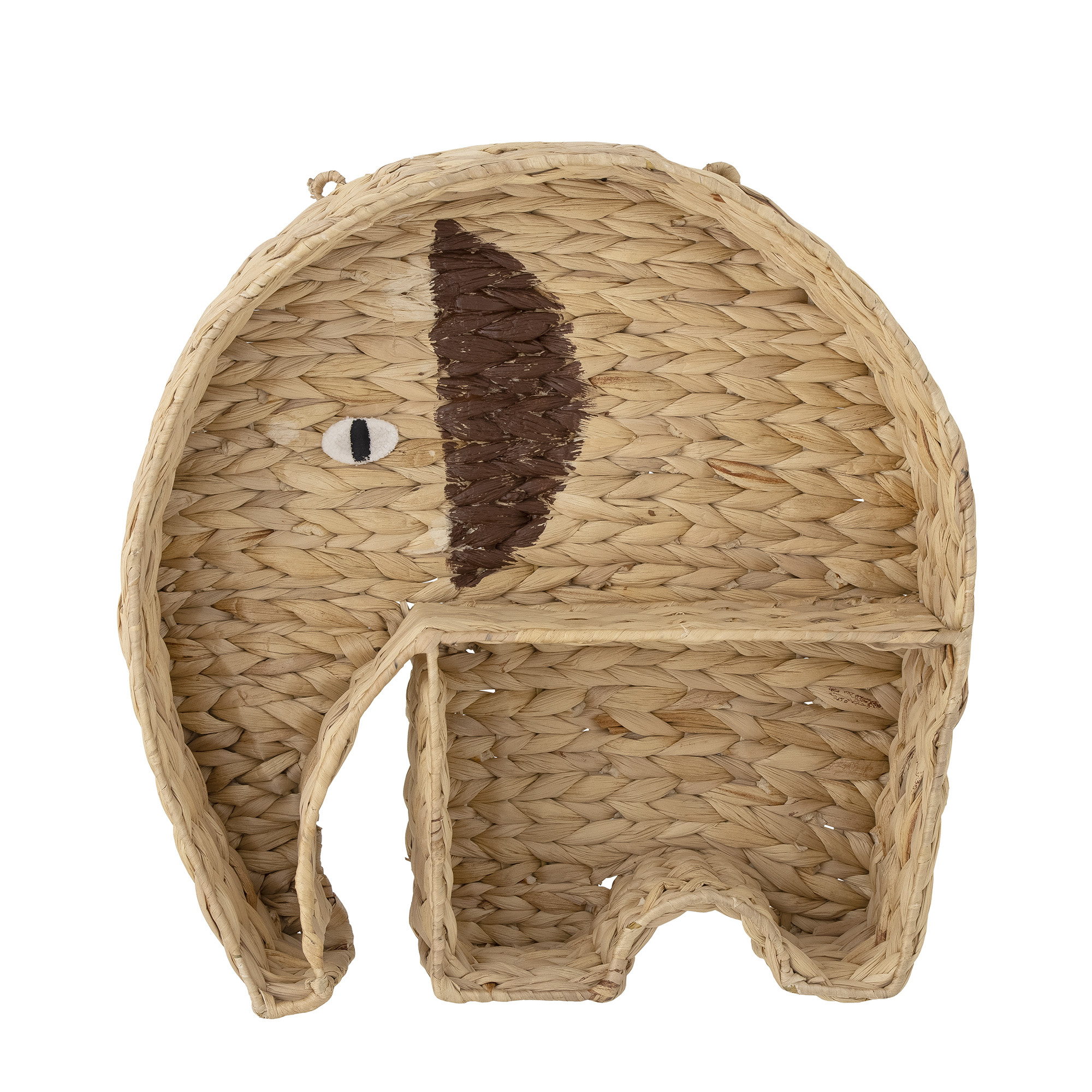 Bloomingville-collectie Zeegras wandkast Hanibal olifant