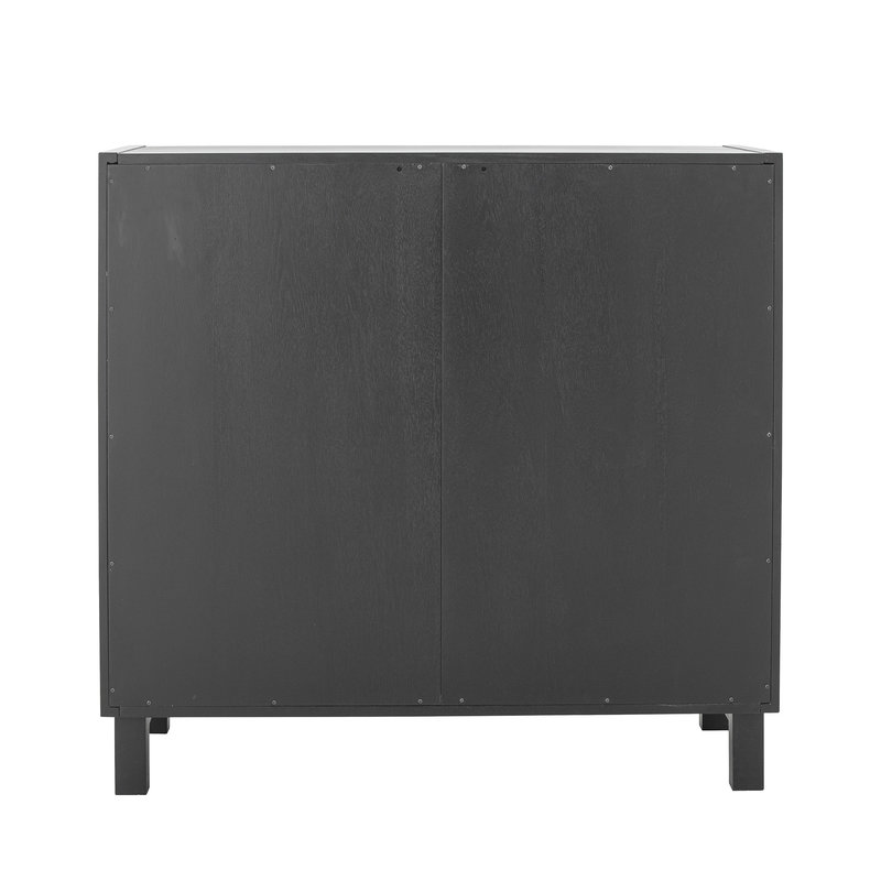 Bloomingville-collectie Trento Cabinet, Black, Gmelina wood